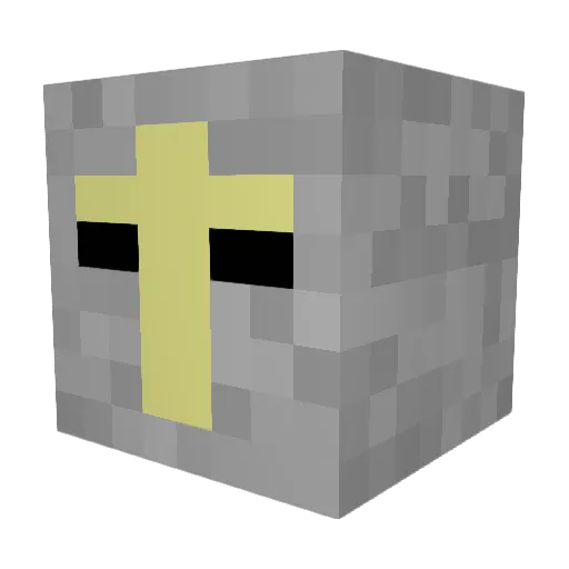 JIHAD111 Minecraft avatar head, 3D render