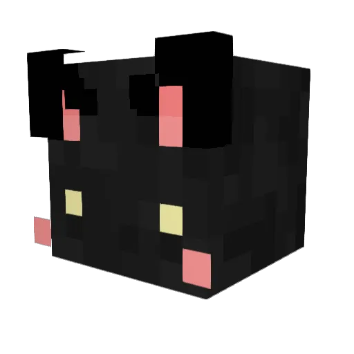 JILLD0120 Minecraft avatar head, 3D render