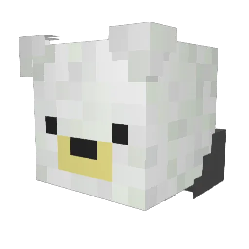 JIMB0THY Minecraft avatar head, 3D render