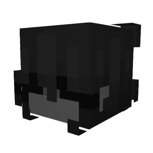JIMKAI_ Minecraft avatar head, 3D render