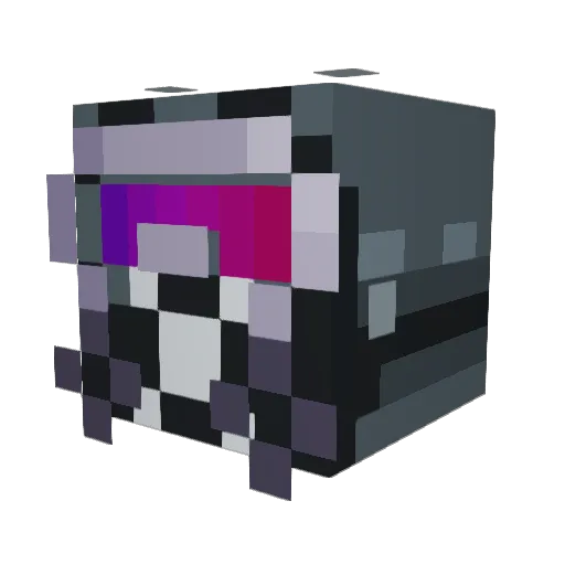 JIMKID Minecraft avatar head, 3D render