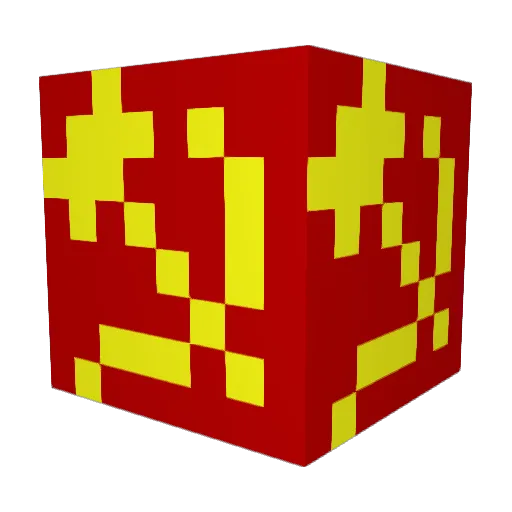 JIM_LEADER Minecraft avatar head, 3D render