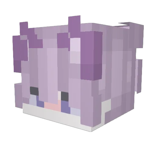 JIozitiv11 Minecraft avatar head, 3D render