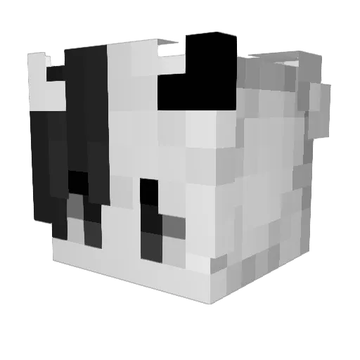 JJ0h Minecraft avatar head, 3D render