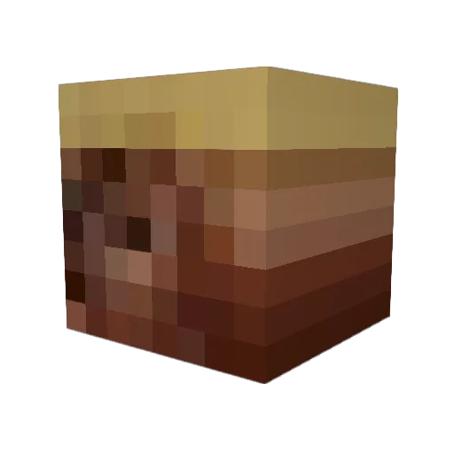 JJC2111 Minecraft avatar head, 3D render