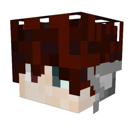 JJDJayden Minecraft avatar head, 3D render