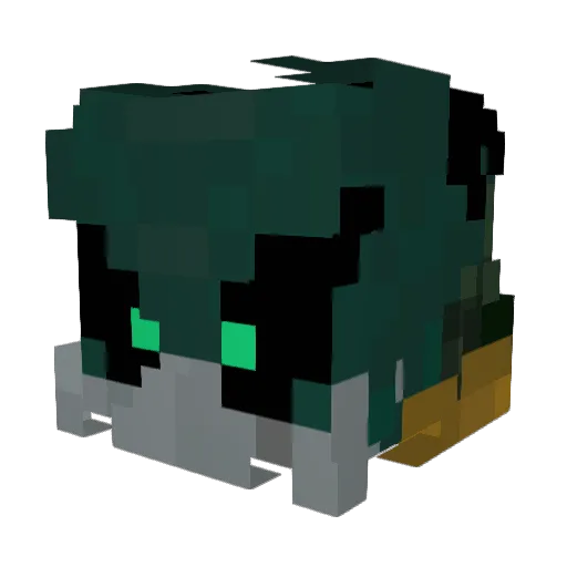 JJDN Minecraft avatar head, 3D render