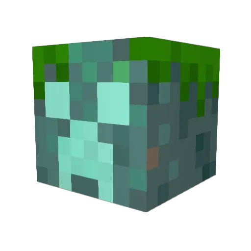 JJDave Minecraft avatar head, 3D render