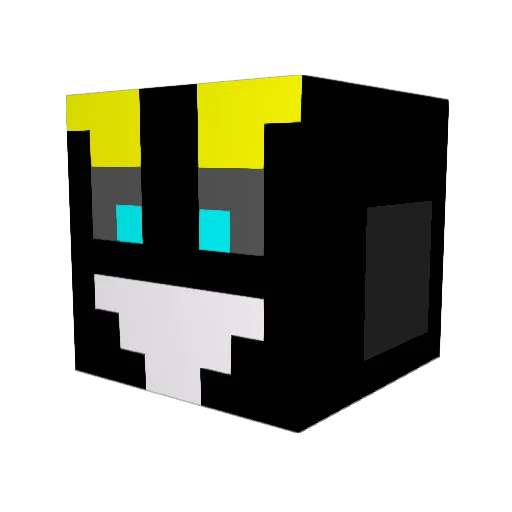 JJFishy000 Minecraft avatar head, 3D render