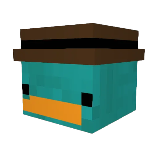 JJGamer1435 Minecraft avatar head, 3D render