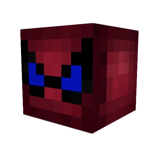JJGollum Minecraft avatar head, 3D render