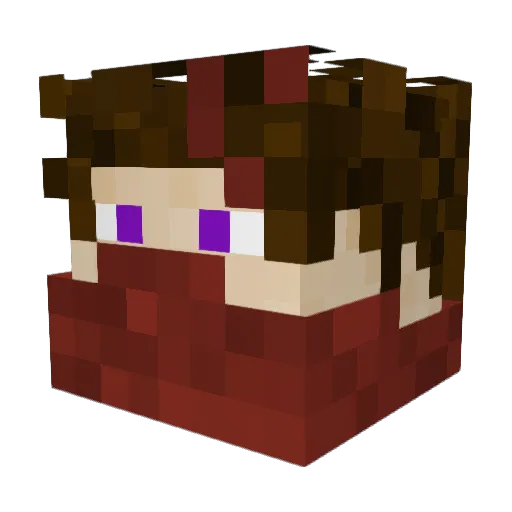 JJJameson Minecraft avatar head, 3D render