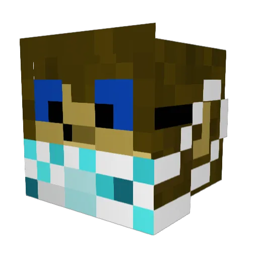 JJMoneyisGod Minecraft avatar head, 3D render