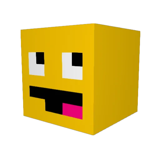 JJSANTIAGO35 Minecraft avatar head, 3D render