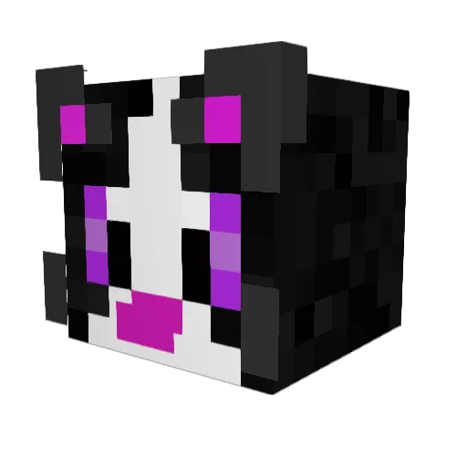 JJStyless Minecraft avatar head, 3D render