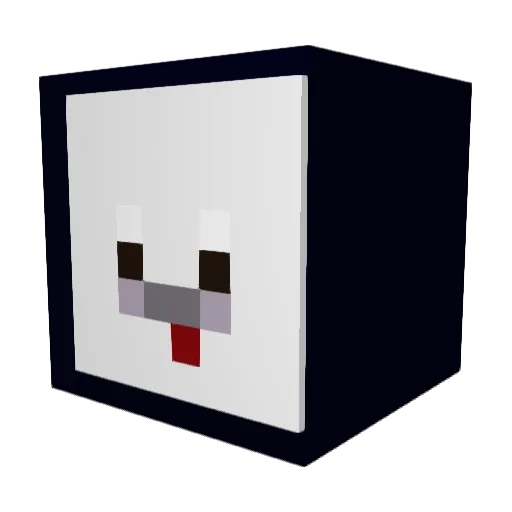 JJUNU75 Minecraft avatar head, 3D render