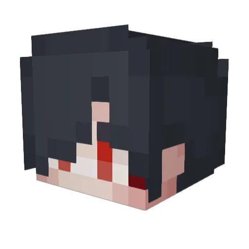 JJ_Daijobu Minecraft avatar head, 3D render