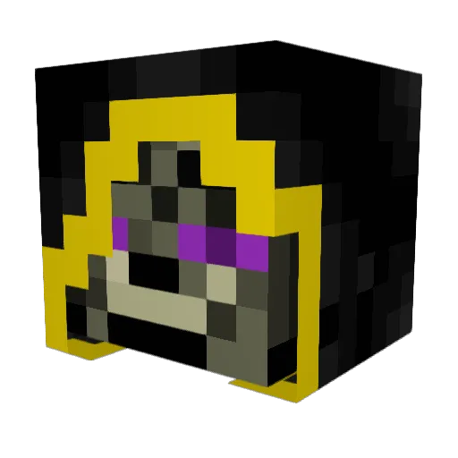 JJ_SIMON Minecraft avatar head, 3D render