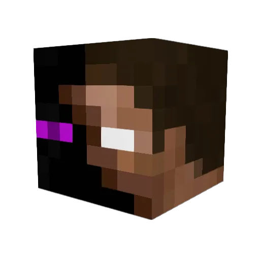 JJankin Minecraft avatar head, 3D render