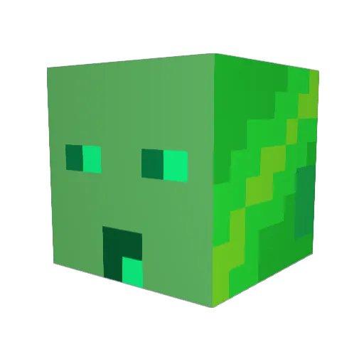 JJaroon Minecraft avatar head, 3D render
