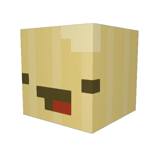 JJaylett Minecraft avatar head, 3D render