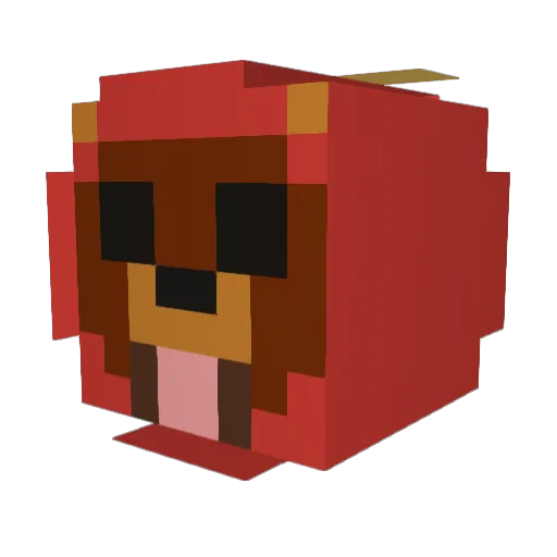 JJgamer314 Minecraft avatar head, 3D render