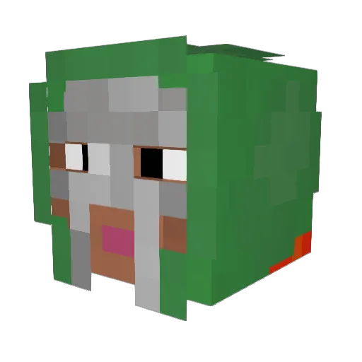 JJnnik69 Minecraft avatar head, 3D render