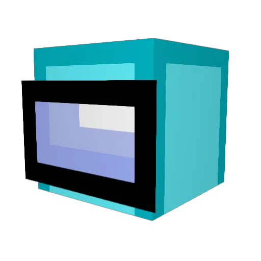 JK0805 Minecraft avatar head, 3D render