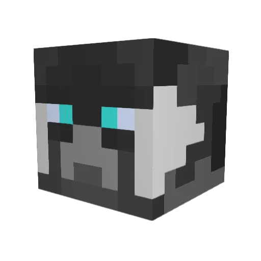 JK9375 Minecraft avatar head, 3D render