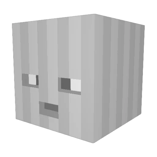 JKB27z Minecraft avatar head, 3D render