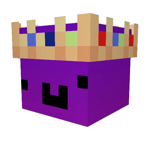 JKJ123007 Minecraft avatar head, 3D render