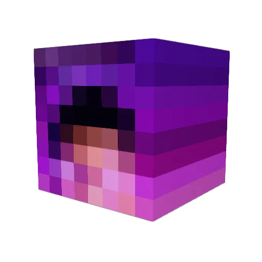 JKLerz Minecraft avatar head, 3D render