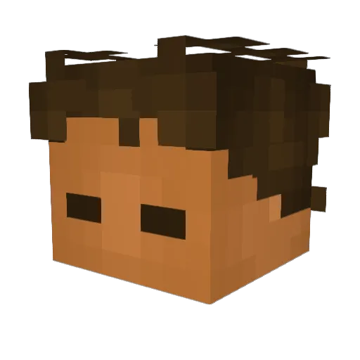 JKSLAY3R Minecraft avatar head, 3D render
