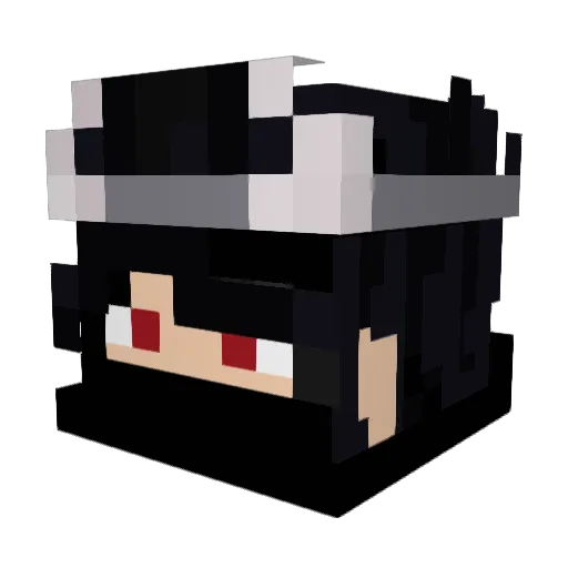 JKTGAMER Minecraft avatar head, 3D render