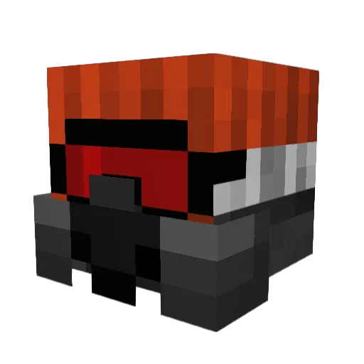 JKZ675 Minecraft avatar head, 3D render