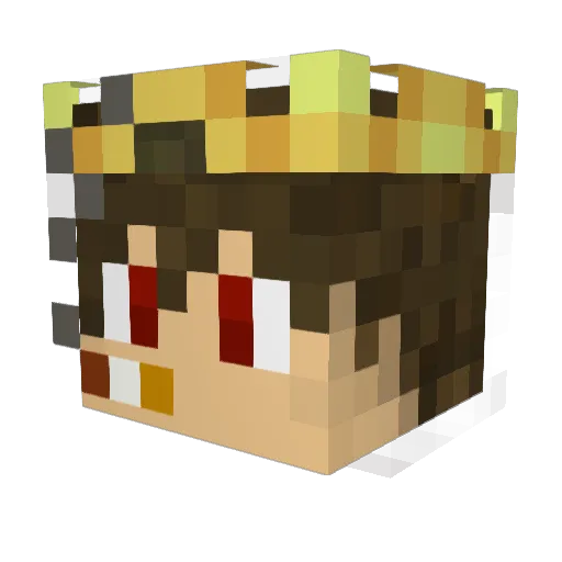 JKudoFreeman Minecraft avatar head, 3D render