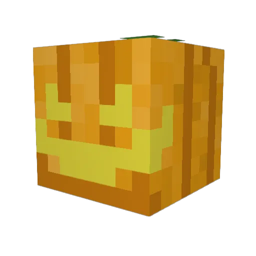JL207 Minecraft avatar head, 3D render
