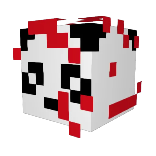 JL3ELITE Minecraft avatar head, 3D render