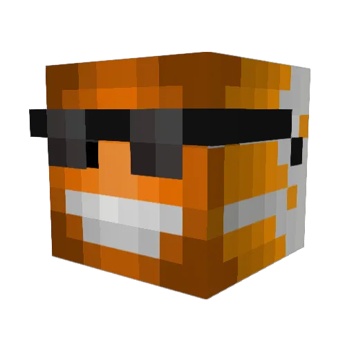 JL9911 Minecraft avatar head, 3D render