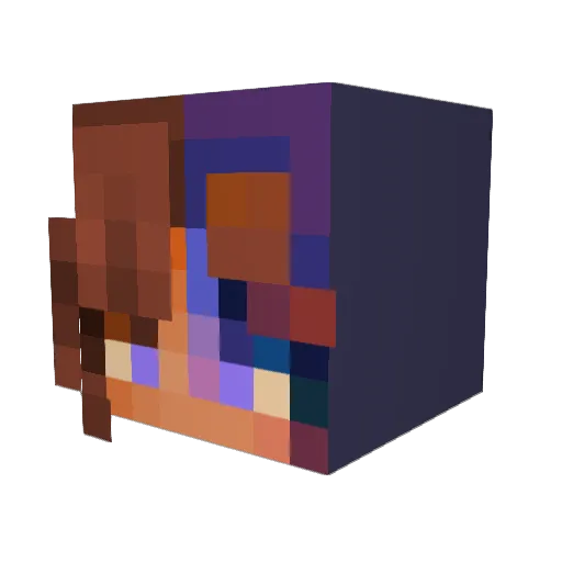 JLBgamer1892 Minecraft avatar head, 3D render