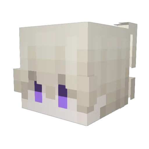 JLDinoAventuras Minecraft avatar head, 3D render