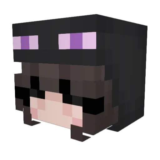 JLPrincess Minecraft avatar head, 3D render