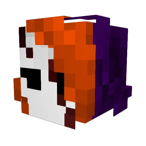 JLekapb Minecraft avatar head, 3D render