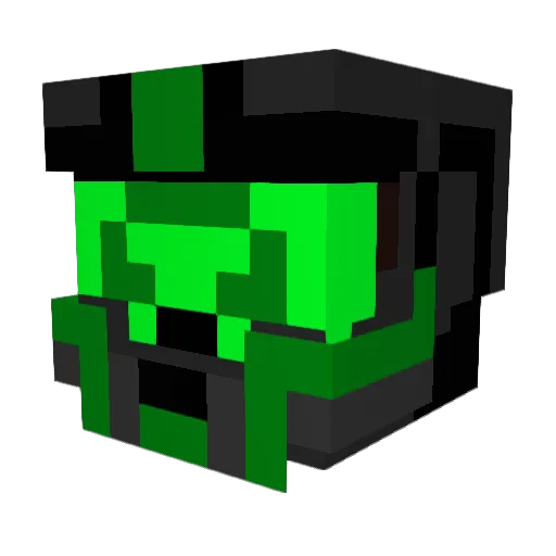 JLeonidasSimuz Minecraft avatar head, 3D render