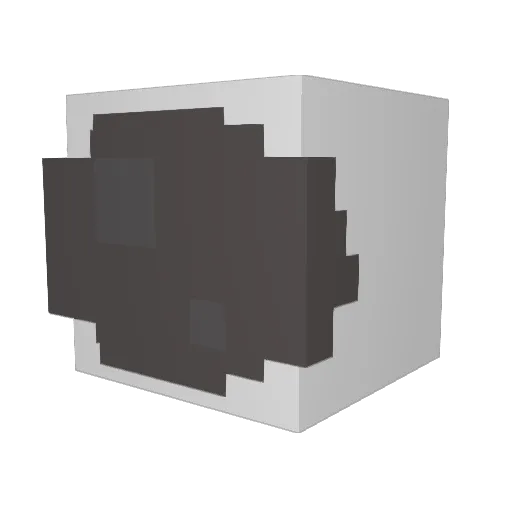 JLerma Minecraft avatar head, 3D render