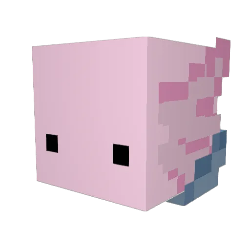 JLlafripouille Minecraft avatar head, 3D render