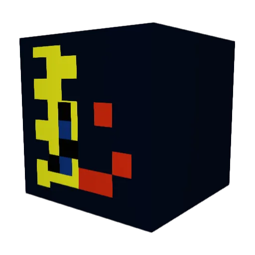 JLoPro206 Minecraft avatar head, 3D render