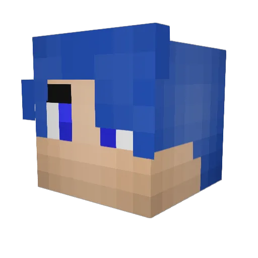 JLoTheCholo Minecraft avatar head, 3D render