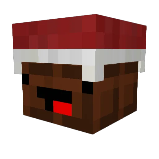 JLuci1402 Minecraft avatar head, 3D render