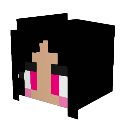 JLucius Minecraft avatar head, 3D render